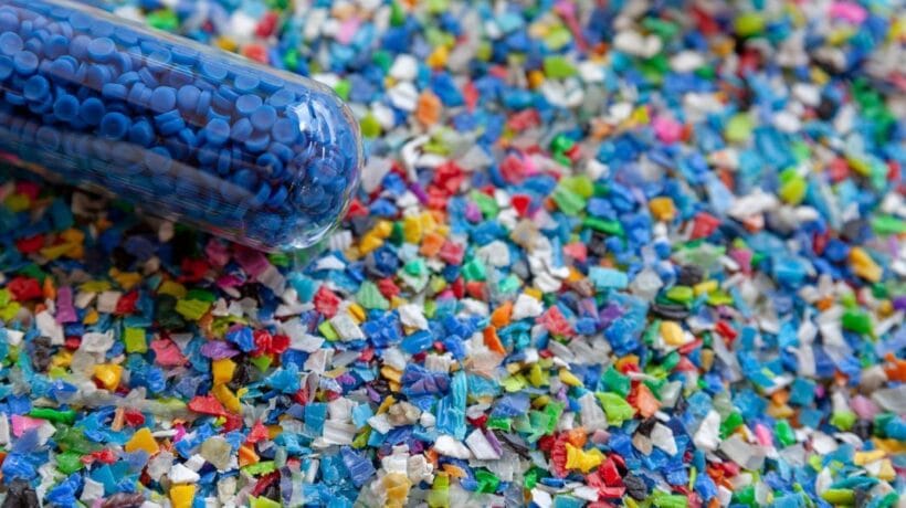 Przetworzony plastik