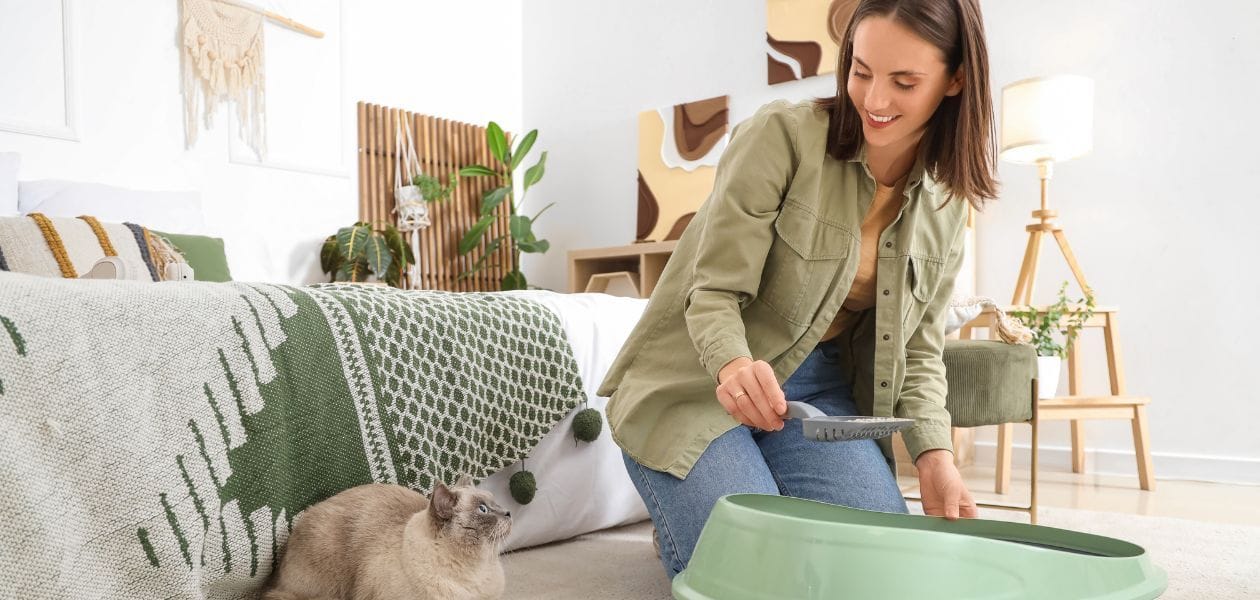 Sprzątanie po kocie